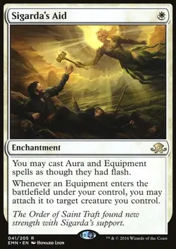 Sigarda's Aid - Eldritch Moon | MTG Card - Image 3
