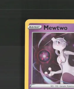 Mewtwo 059/159 Crown Zenith Holo Rare Pokemon Card NM - Image 3