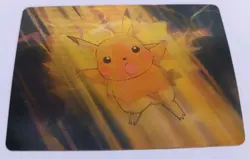 Pokemon Lenticular Pikachu Card - Viz Video Pioneer PIKA-0018D - 3D Promo - Image 2