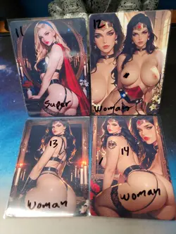 28 1/1 1 Only Made Southern Customs Waifu Card Rare! - Image 4