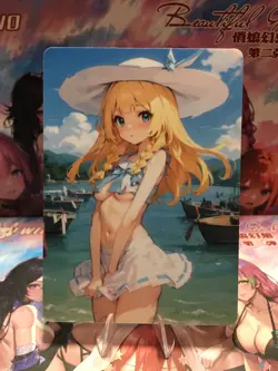Beautiful Waifu Card Goddess Story CCG Anime Waifu Double Sided - Image 1