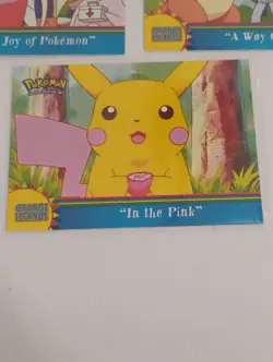 Pokemon Topps Series 3 Orange Islands Pikachu Revolts/Lost Lapras Rare Cards - Image 2
