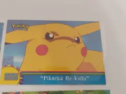 Pokemon Topps Series 3 Orange Islands Pikachu Revolts/Lost Lapras Rare Cards - Image 4