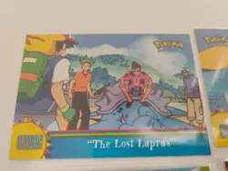 Pokemon Topps Series 3 Orange Islands Pikachu Revolts/Lost Lapras Rare Cards - Image 5