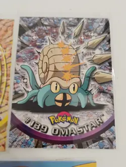Pokemon Vintage Topps Series 3 Omastar/Dragonair/Orange Islands Non Holo Cards - Image 4