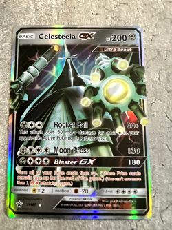 Celesteela GX SM67 Ultra Rare 2017 Black Star Promo Pokemon Card Near Mint-Mint - Image 1