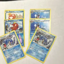 Pokemon TCG Gyarados Card Lot 6x BREAKpoint Ancient Origins RARES MP 2013 - Image 2