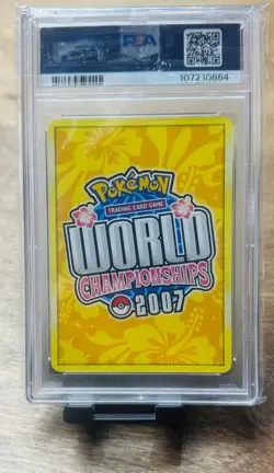 2007 Pokemon Card Jolteon ex 109/113 PSA 9 MINT World Championship Promo RARE - Image 2