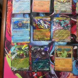 Pokemon 16 Card Collection Lot nm Ex Mega V Holo Rares Nm NO DUPLICATES K5 - Image 2