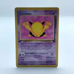 Pokemon TCG Karte - Traumato 54/82 1. Edition - Team Rocket Deutsch NM - Image 1