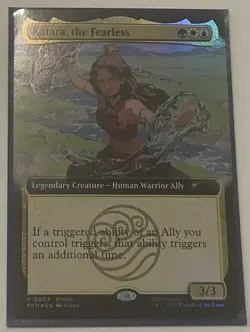 Katara, the Fearless (Extended Art) Media Promos Foil - Image 1