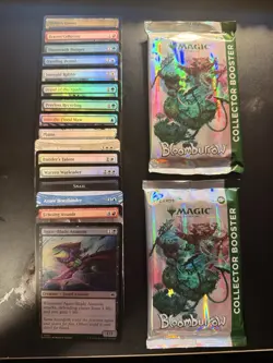 Magic: The Gathering Bloomburrow Collector Booster Foil Lot Agate-Blade Assassin - Image 1