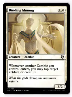 Binding Mummy 63 Commander: Aetherdrift Normal NM - Image 1