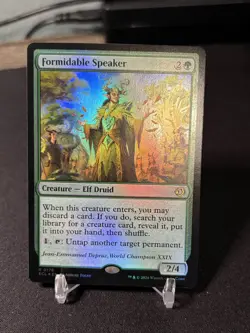 Formidable Speaker PROMO Lorwyn Eclipsed MTG #0176 NM - Image 1