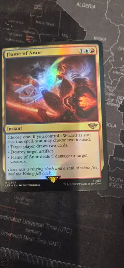 MtG Flame of Anor Foil - Image 1