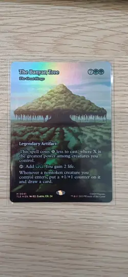 The Banyan Tree | Foil | Borderless | MTG | TLA | Near Mint | English EN - Image 1