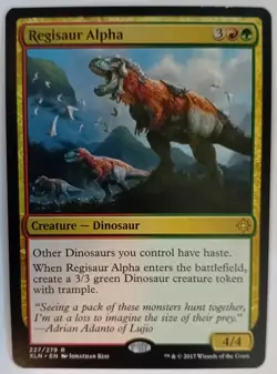4 x Regisaur Alpha. 227. Ixalan - Image 1