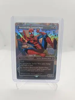 Spectacular Spider-Man (Borderless) Marvel's Spider-Man Foil - Image 1