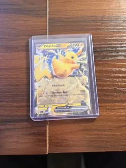 Pokemon TCG Sv02: Paldea Evolved Pikachu EX Double Rare Holo Card 063/193 - Image 1
