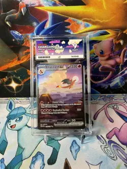 Pokemon Charizard EX TCG 199/165 ACE Mint 9 Special Illustration Rare English - Image 1