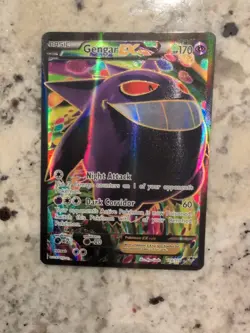 Pokemon TCG Ungraded Gengar EX (114 Full Art) 114/119 XY-Phantom Forces Holo - Image 3