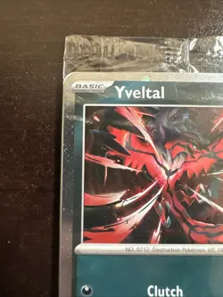 Sealed Yveltal 088/132 Reverse Holo Mega Evolution Pokemon EBGAMES PROMO - Image 2