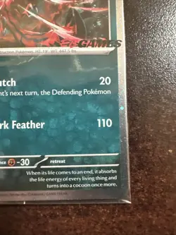 Sealed Yveltal 088/132 Reverse Holo Mega Evolution Pokemon EBGAMES PROMO - Image 4