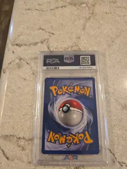 1999 Gyarados Holo 6/102 Pokemon Base Set Unlimited WOTC PSA 8 - Image 3