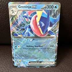 Greninja ex - 041/142 Stellar Crown Double Rare Pokemon - NM/MINT - Image 1