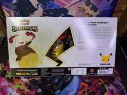 Pokemon TCG Celebrations Pikachu VMAX Premium Figure Collection Box New SEALED! - Image 4