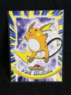 Raichu #26 1999 Topps Pokemon TV Animation Edition Series 1 - Image 1