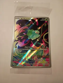 Bulbasaur 133/132 Stamped Promo Holo Pokemon 2025 Mega Evolution - NM Sealed - Image 1
