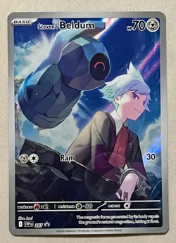 Pokemon TCG Steven's Beldum SVP 207 Rival Battle Deck Black Star Promo Mint+ - Image 1