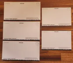 Pokemon TCG Southern Islands Promo Postcard Set of 5 - Image 2