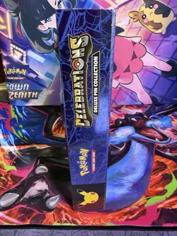 Pokemon TCG Celebrations Zacian LV.X Deluxe Pin Collection Box New SEALED! - Image 3