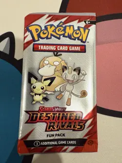 1x Pokemon Scarlet & Violet Destined Rivals Fun Booster Pack Factory Sealed - Image 1