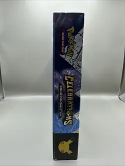 Pokemon TCG Celebrations Deluxe Pin Collection Box Zacian Lv X Pikachu Sealed 820650809422 - Image 3