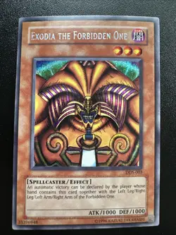 YuGiOh Exodia the Forbidden One DDS-003 Dark Duel Stories GBA Promo B - Image 1