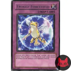 Yugioh Froggy Forcefield LODT-EN073 Rare MP - Image 1