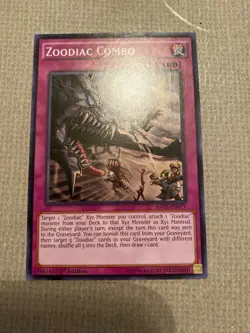 Yu-Gi-Oh! zoodiac combo mint common 1st ed RATE-EN071 - Image 1