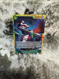 Dracule Mihawk | OP14-119 | One Piece | The Azure Sea’s Seven | Foil | SEC - Image 1