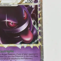 Pokemon Gengar Prime 94/102 Ultra Rare Holo HGSS Triumphant Card - Image 4