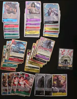 55 Foil Card Lot One Piece OP02 & OP03 SR EVENT R Paramount War Pillar Strength - Image 1