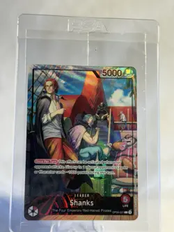 Shanks (2025 PSA Magazine Promo) OP09-001 One Piece Promotion Cards Foil - Image 1