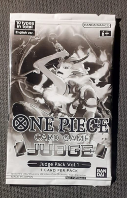 One piece card game '' JUDGE PACK VOL 1 '' Tournament / lots / promo - Image 1