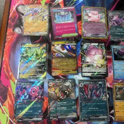 Pokemon 16 Card Collection Lot nm Ex Mega V Holo Rares Nm K7 - Image 5