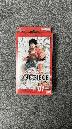 One Piece TCG Card Game Starter Deck ST-01 Straw Hat Crew Brand New Sealed - Image 1