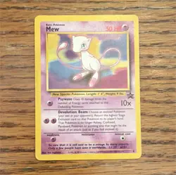 Pokemon Mew #8 Wotc Promo Basic Regular Finish English TCG Card 2000 - Image 1