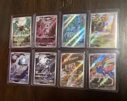 Pokemon TCG Japanese Art Rare Card Lot of 8 Cards In Very Good Condition - Image 1