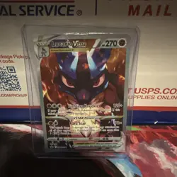 Lucario VSTAR SWSH291 SWSH: Sword & Shield Promo Cards Holo SEALED - Image 1